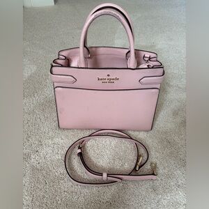 Kate Spade Staci light pink blush purse tote bag satchel